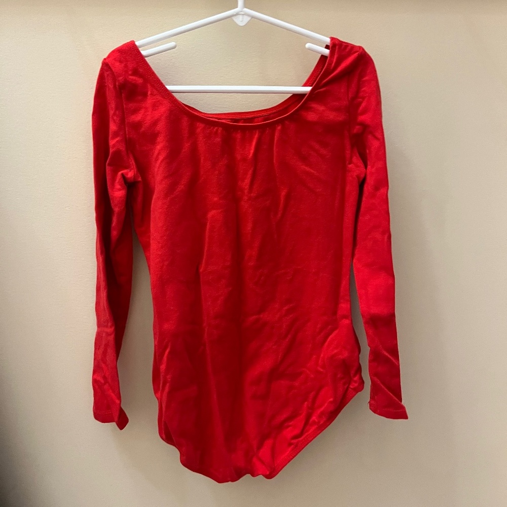 Girls long sleeved leotard